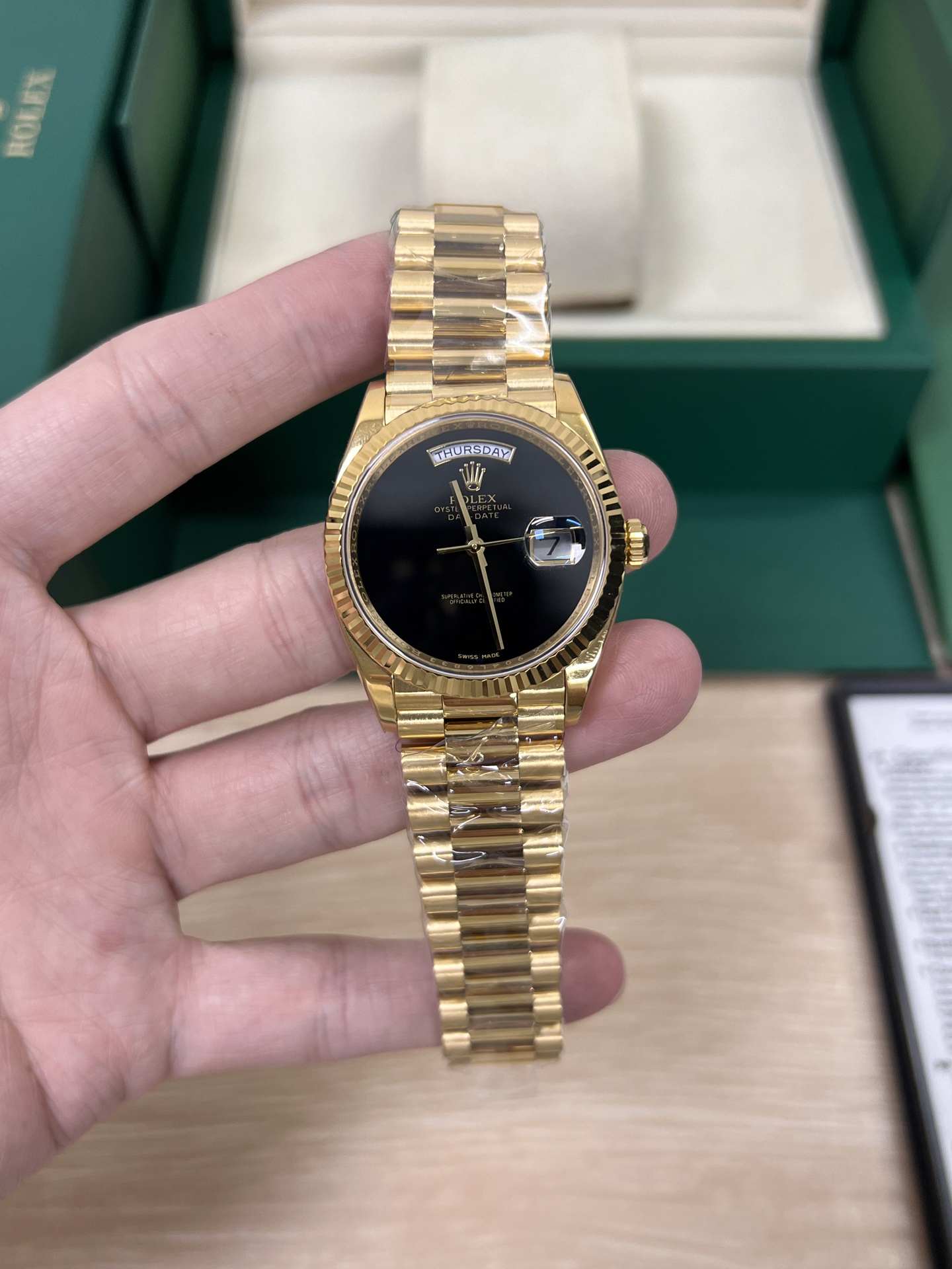 Rolex Datejust 36 (126233 – Gold-Plated Stainless Steel)