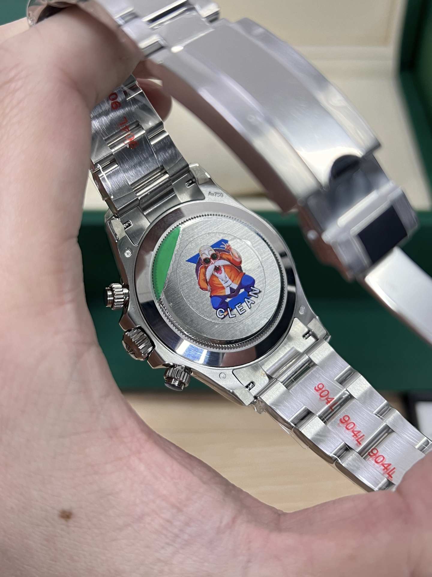 Rolex Cosmograph Daytona (18 ct White Gold – Mother-of-Pearl Diamond Dial, Diamond Bezel) Copy Clean Factory - Thumbnail 3