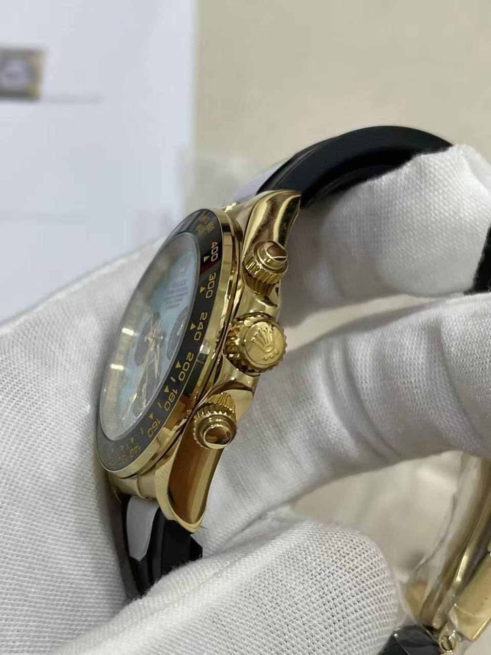 Rolex Cosmograph Daytona (126518LN – “Turquoise Dial / Tiffany-style”, Oysterflex) Euro Grade - Thumbnail 3