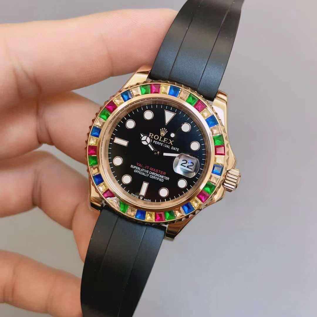 Rolex Yacht-Master 40 (116695SATS – Rainbow, Everose Gold) Master Grade