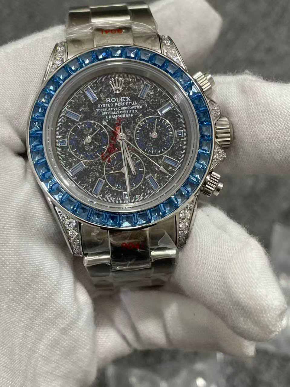 Rolex Cosmograph Daytona (126599TSA – “Blue Sapphire”, White Gold) Master grade