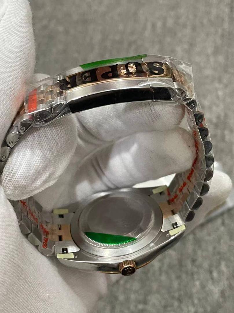 Rolex Datejust 41 (126331 – Chocolate Dial, Two-Tone Rose Gold & Steel) Euro Grade - Thumbnail 2