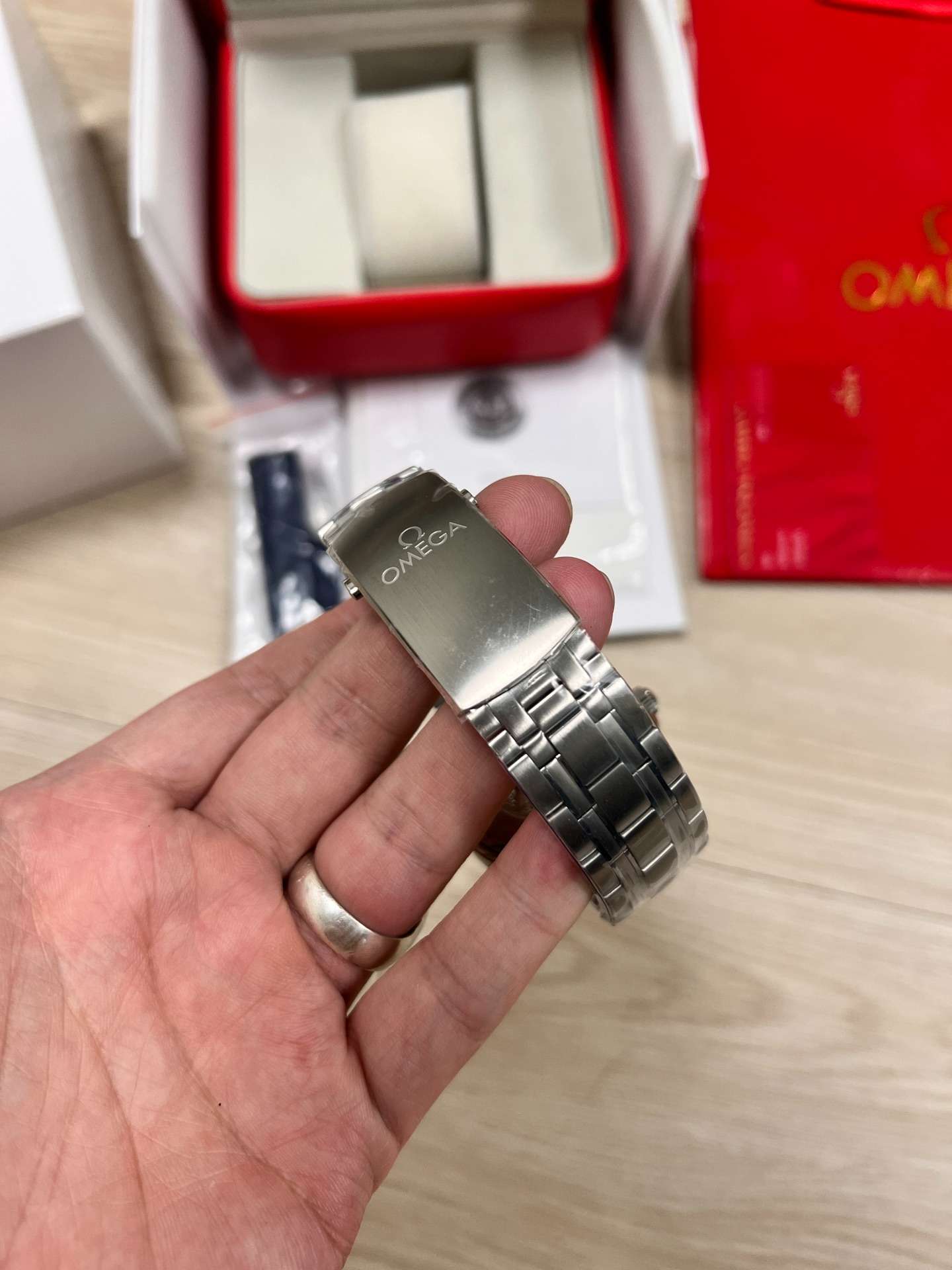 Omega Seamaster Diver 300M (210.30.42.20.03.003 – Blue Ceramic Stainless Steel Configuration)  VS Factory - Thumbnail 4
