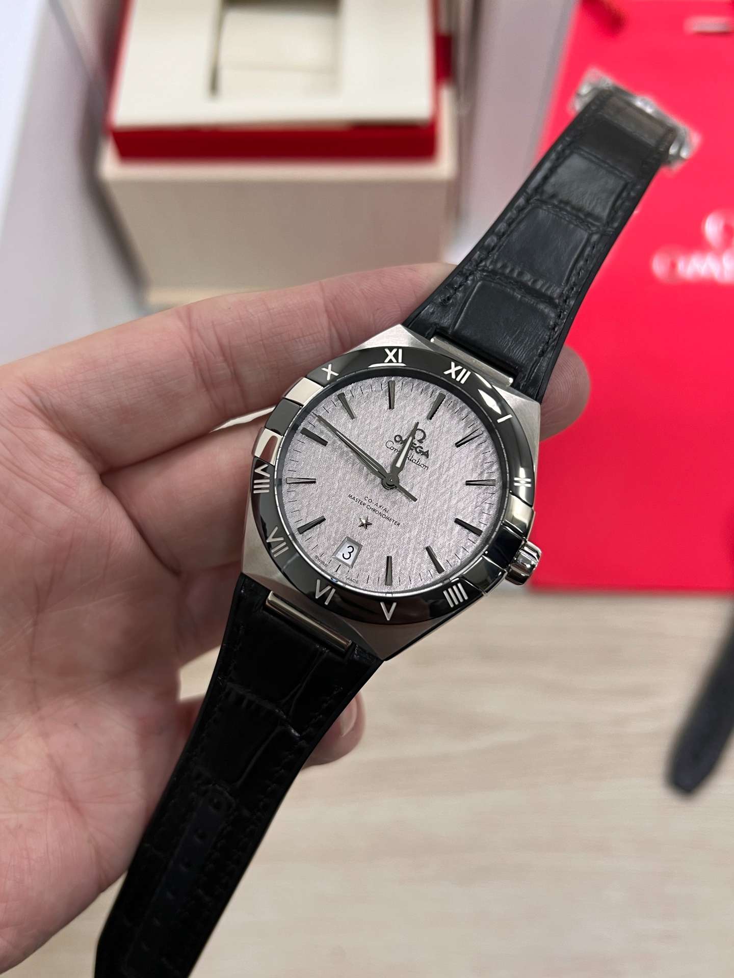 Omega Seamaster Aqua Terra 150M (131.33.41.21.06.001 – Grey Teak Rubber Strap Configuration) VS Factory