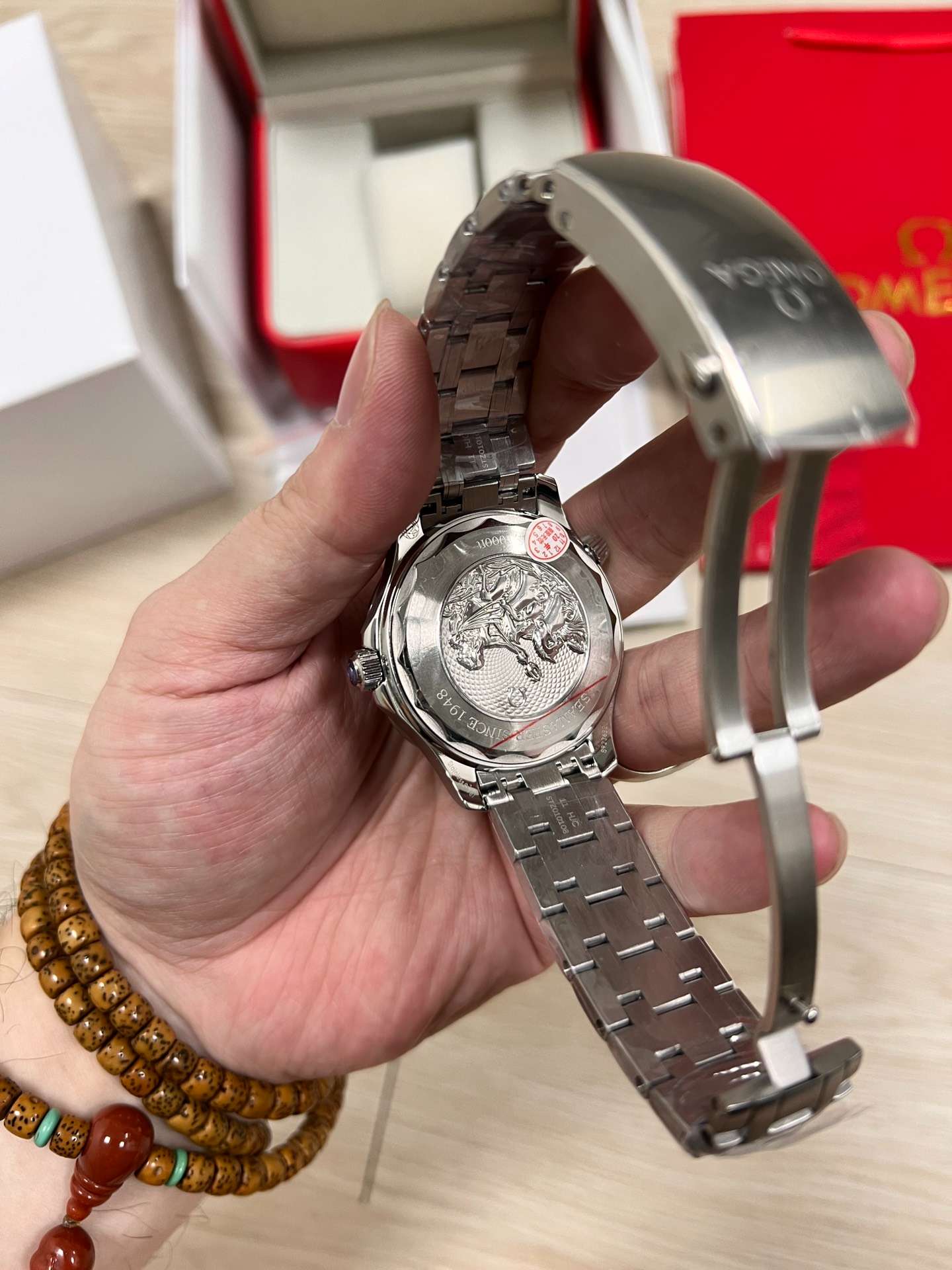 Omega Seamaster Diver 300M (210.30.42.20.03.003 – Blue Ceramic Stainless Steel Configuration)  VS Factory - Thumbnail 5