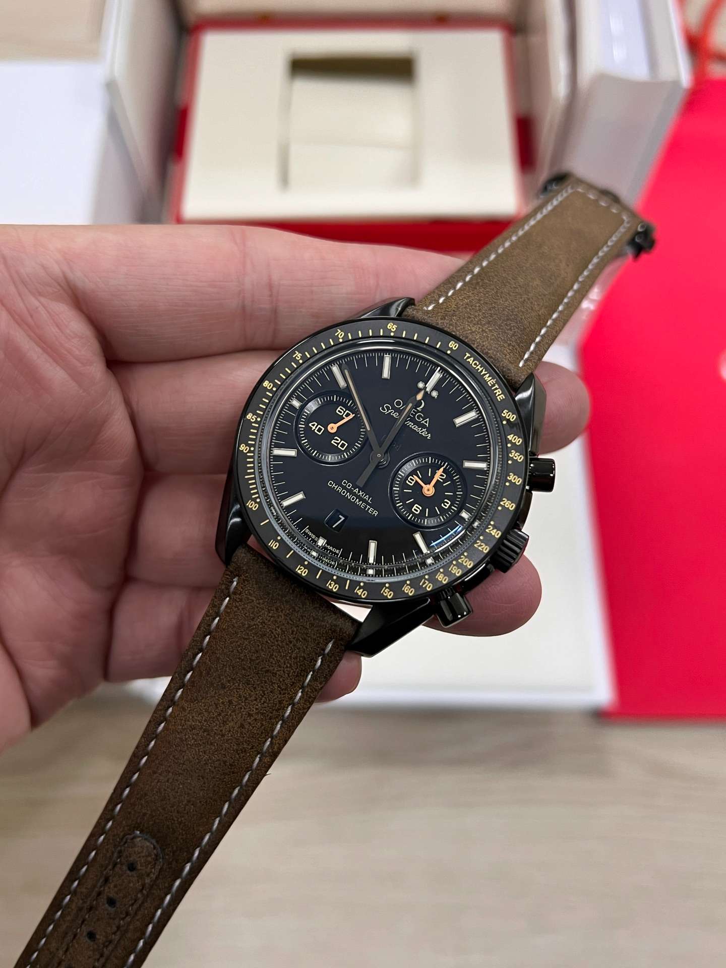 Omega Speedmaster Dark Side of the Moon (311.92.44.51.01.006 – Vintage Black Configuration)  OEM Factory - Thumbnail 3