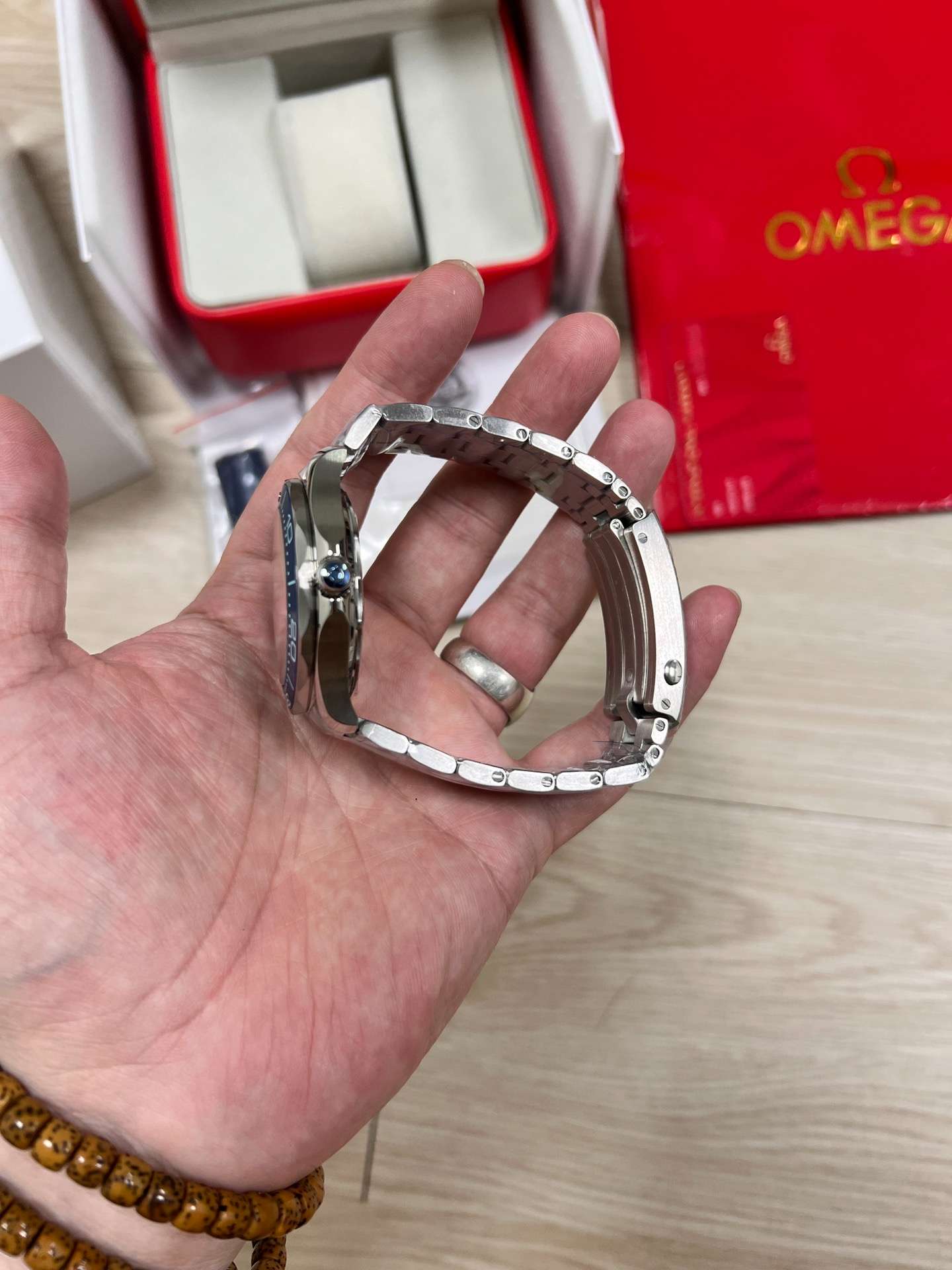 Omega Seamaster Diver 300M (210.30.42.20.03.003 – Blue Ceramic Stainless Steel Configuration)  VS Factory - Thumbnail 6