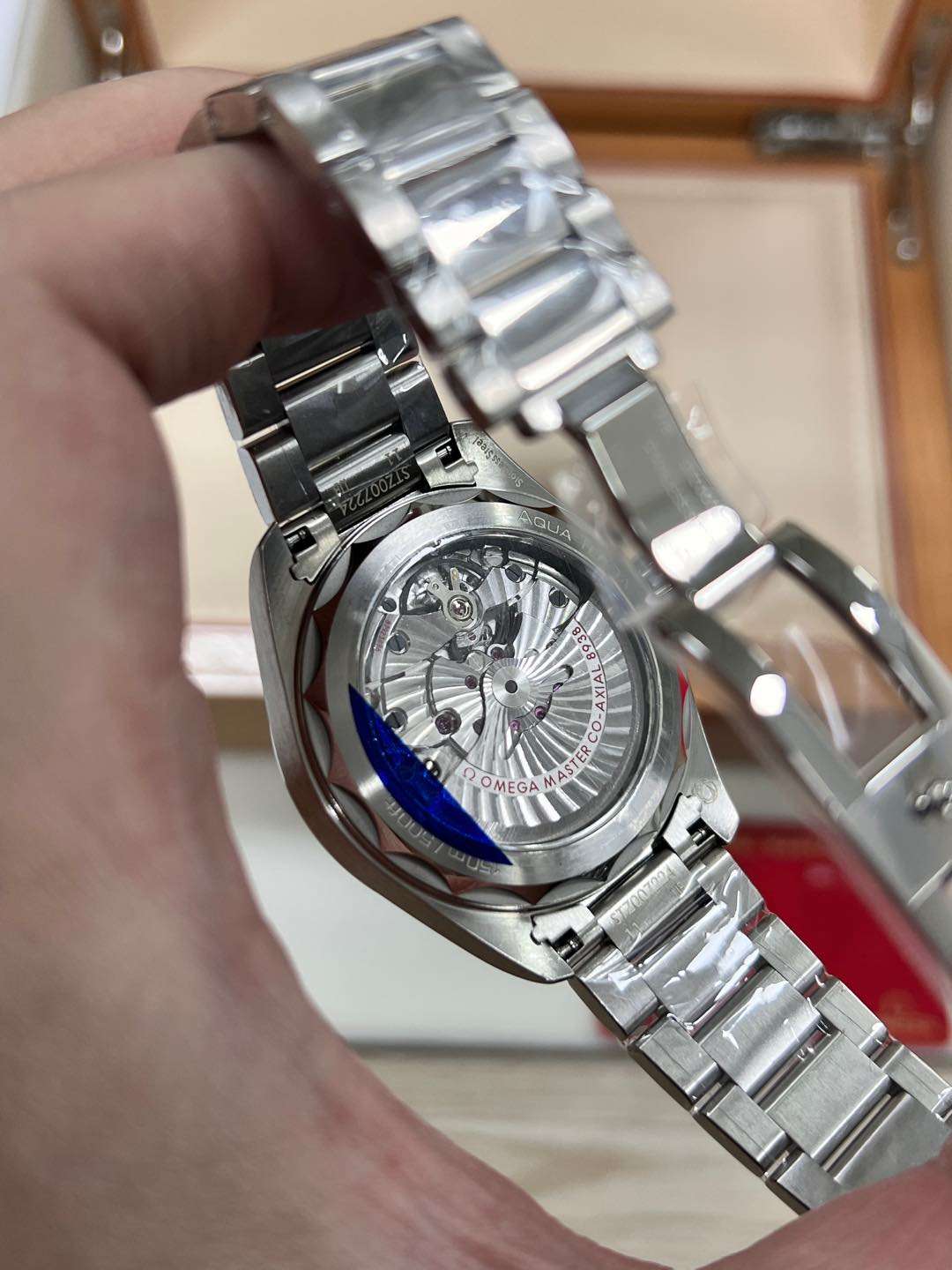 Omega Seamaster Aqua Terra 150M (220.10.43.22.03.001 – Blue Gradient GMT Configuration)  VS Factory - Thumbnail 4