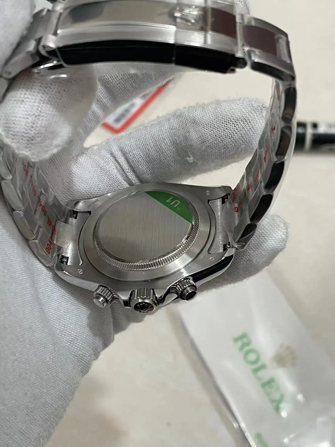 Rolex Cosmograph Daytona (116576TBR – Diamond Pavé Dial)  U1 Factory - Thumbnail 3