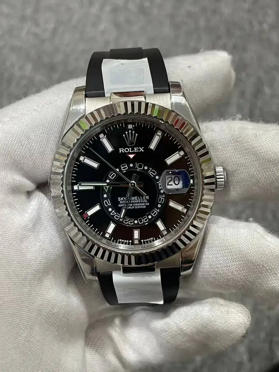 Rolex Sky-Dweller (336239 – Bright Black Dial)  U1 Factory
